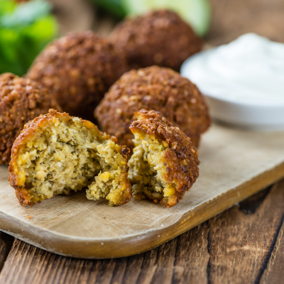 Les falafels : boulettes de légumes frites