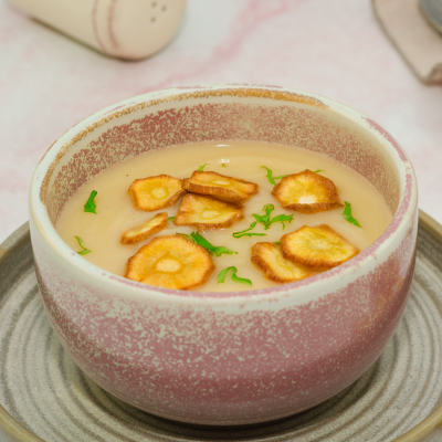 Velouté de panais au zeste de yuzu - Terre Exotique