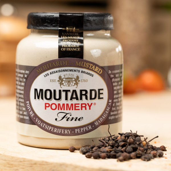 Moutarde fine Pommery® au poivre Voatsiperifery 100 g