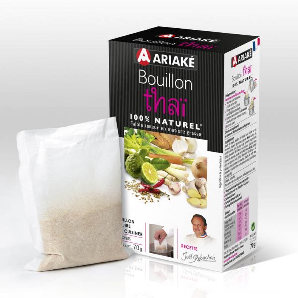ARIAKE, Bouillon Thaï, 5 sachets 33 cl