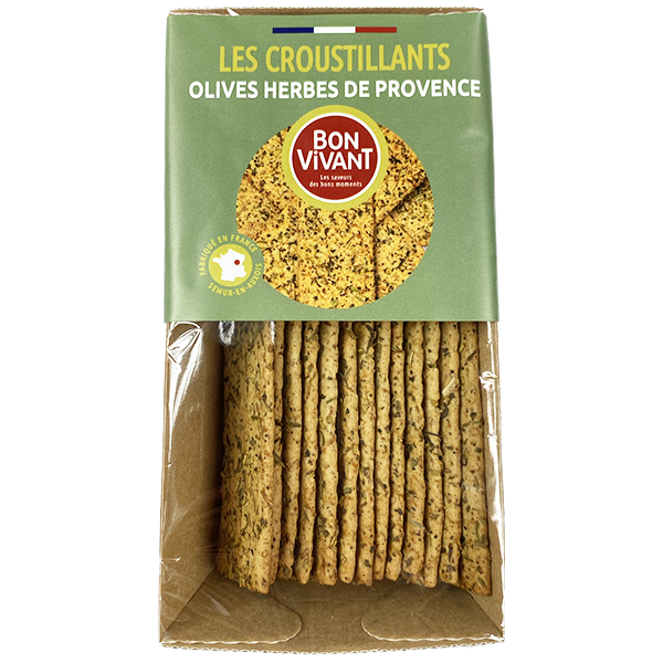 Craquines Olives Herbes de Provence 80g