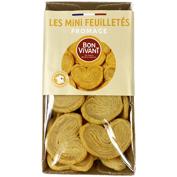 Palmiers fromages 80g