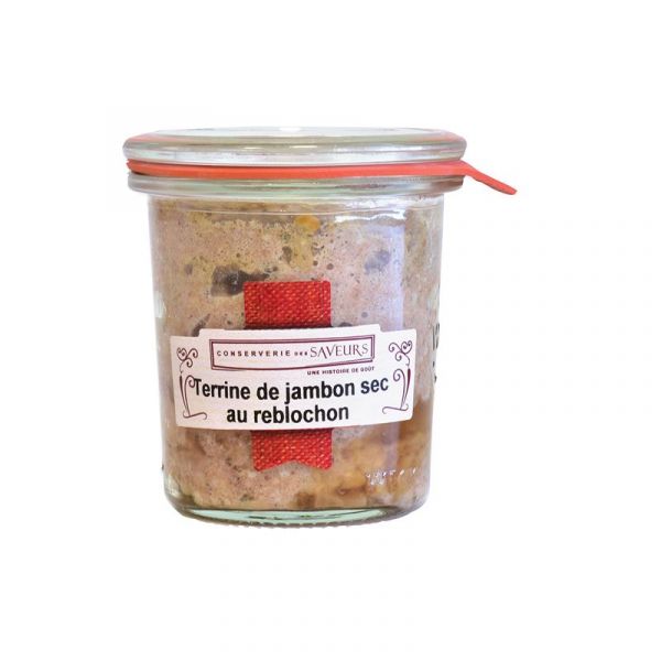 Terrine de jambon sec au reblochon, 100 g