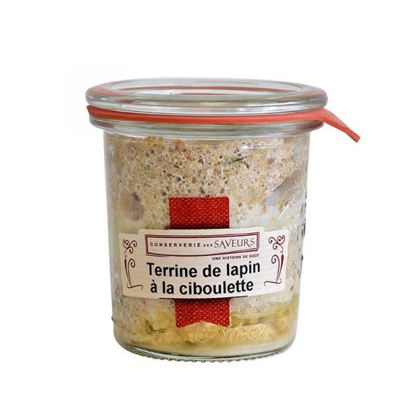 Terrine de Lapin à la ciboulette, 100 g