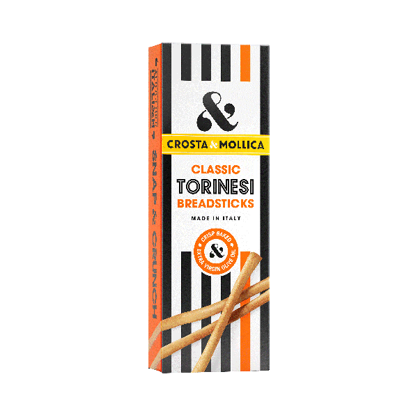 Gressins fins à l'huile d'olive extra vierge, 120 g