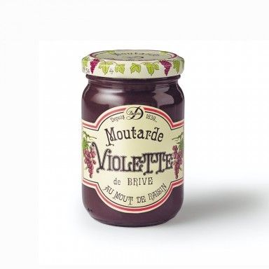 Moutarde violette de Brive, 200 g