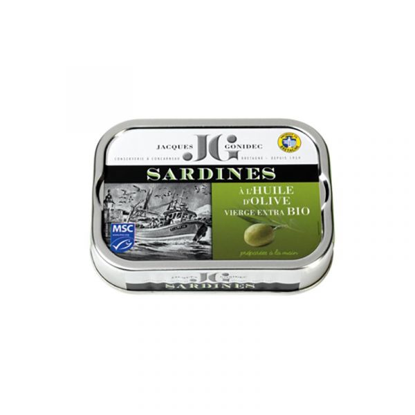 Sardines à l'huile d'olive