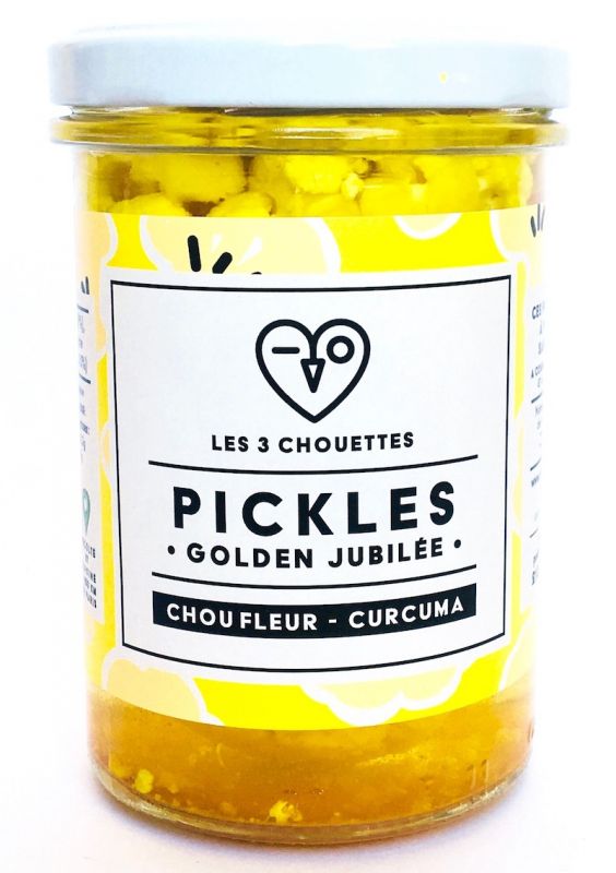 GOLDEN JUBILEE Pickles de chou fleur au curcuma