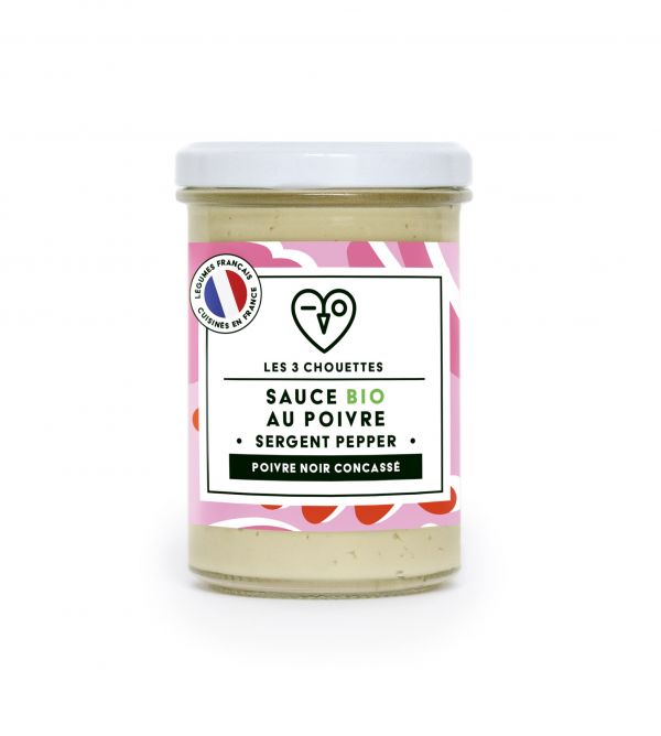 SAUCE BIO au poivre Sergent Pepper 200g