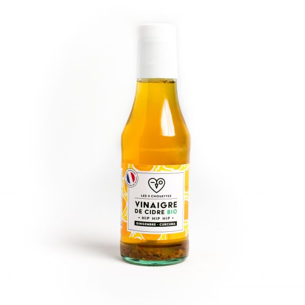 VINAIGRE de cidre gingembre curcuma (biologique)*