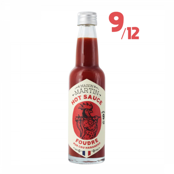 Sauce pur cru habanero