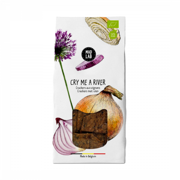 Crackers Cry me river, oignons, 110 g