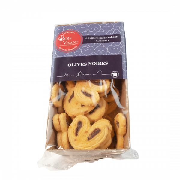 Palmiers olives noires 80g