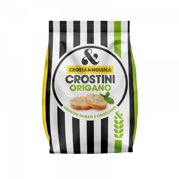Crosta & Mollica Crostini Origano, 150 g