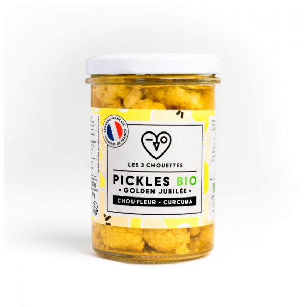 GOLDEN JUBILEE Pickles de chou fleur au curcuma