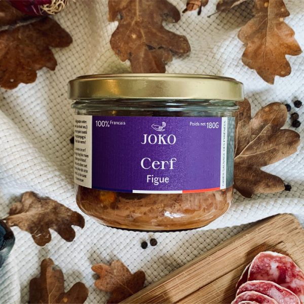 Terrine de Cerf aux Figues, 180 g