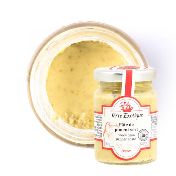 Pâte de piment vert biologique