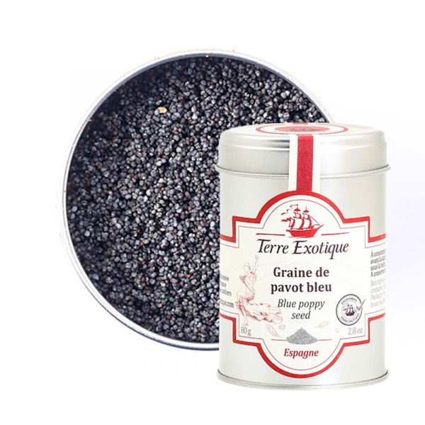 Graine de pavot bleu