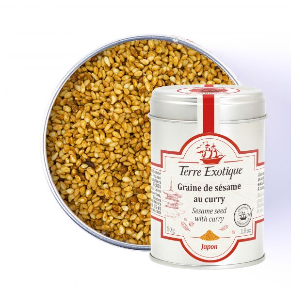 Graine de sésame au curry