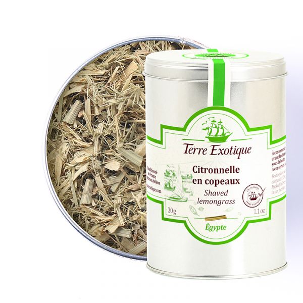 Citronnelle en copeaux