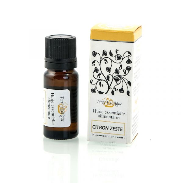 Huile essentielle de zestes de citron* biologique