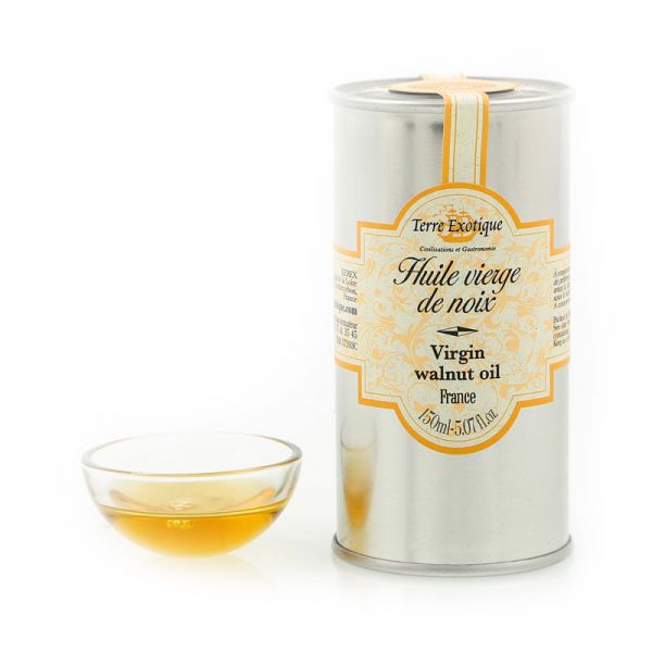 Huile vierge de noix* biologique