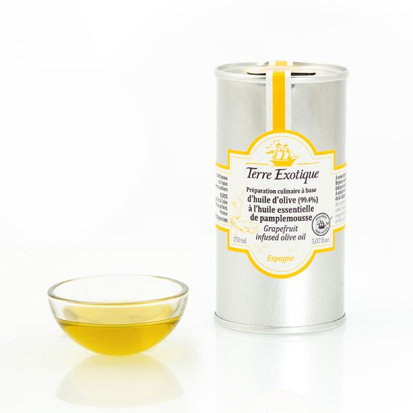 Préparation à base d'huile d'olive et huile ess.de pamplemousse