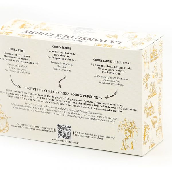 Coffret : La danse des curry
