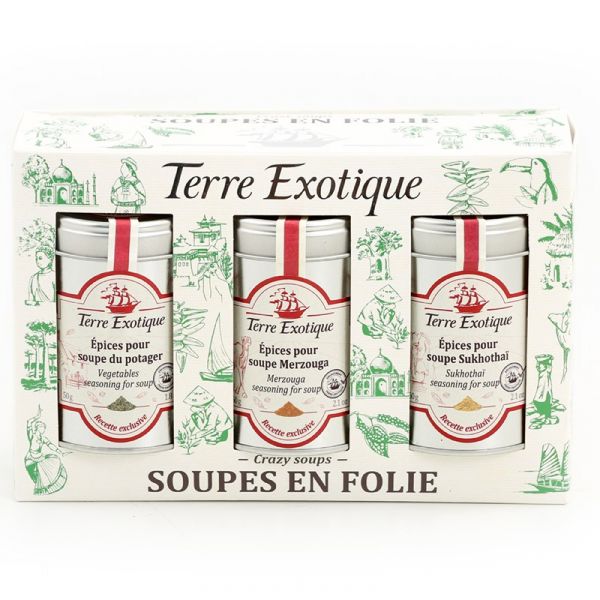 Coffret : Un Grain de folie dans la soupe