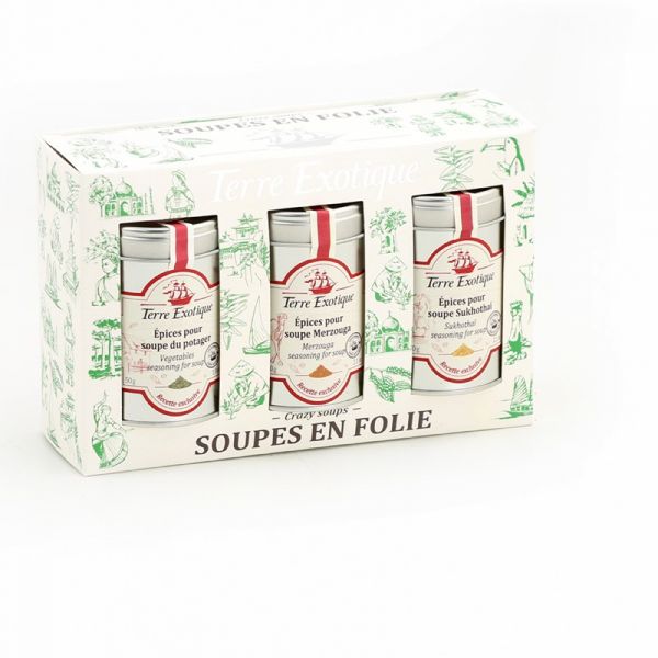 Coffret : Un Grain de folie dans la soupe
