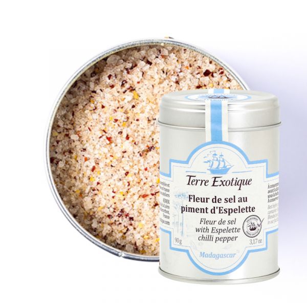Fleur de sel au piment d'Espelette