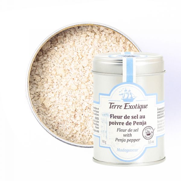 Fleur de sel au poivre de Penja
