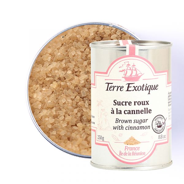 Sucre roux à la cannelle