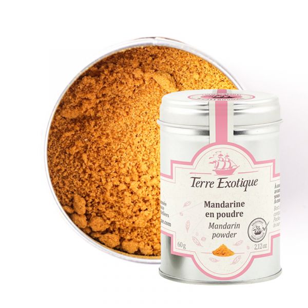 Mandarine en poudre biologique