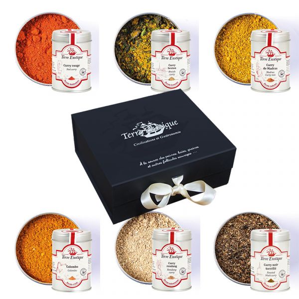 Coffret Curry du monde