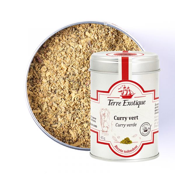 Curry vert, 45g (DDM courte)