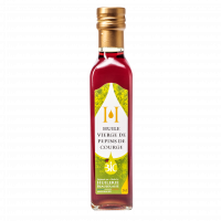 Huile vierge traditionnelle de pépins de courge BIO, 25 cl