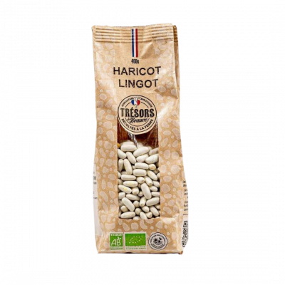 Haricot blanc lingot BIO, 400 g